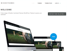 Tablet Screenshot of mikadothemes.com